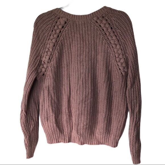 BP Open Knit Braided Sweater - Picture 2 of 9